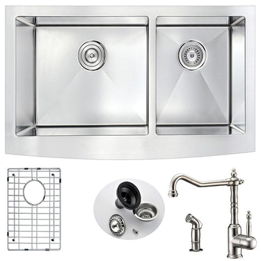 ANZZI ELYSIAN Series K36203A-108 Kitchen Sink Kitchen Sink ANZZI